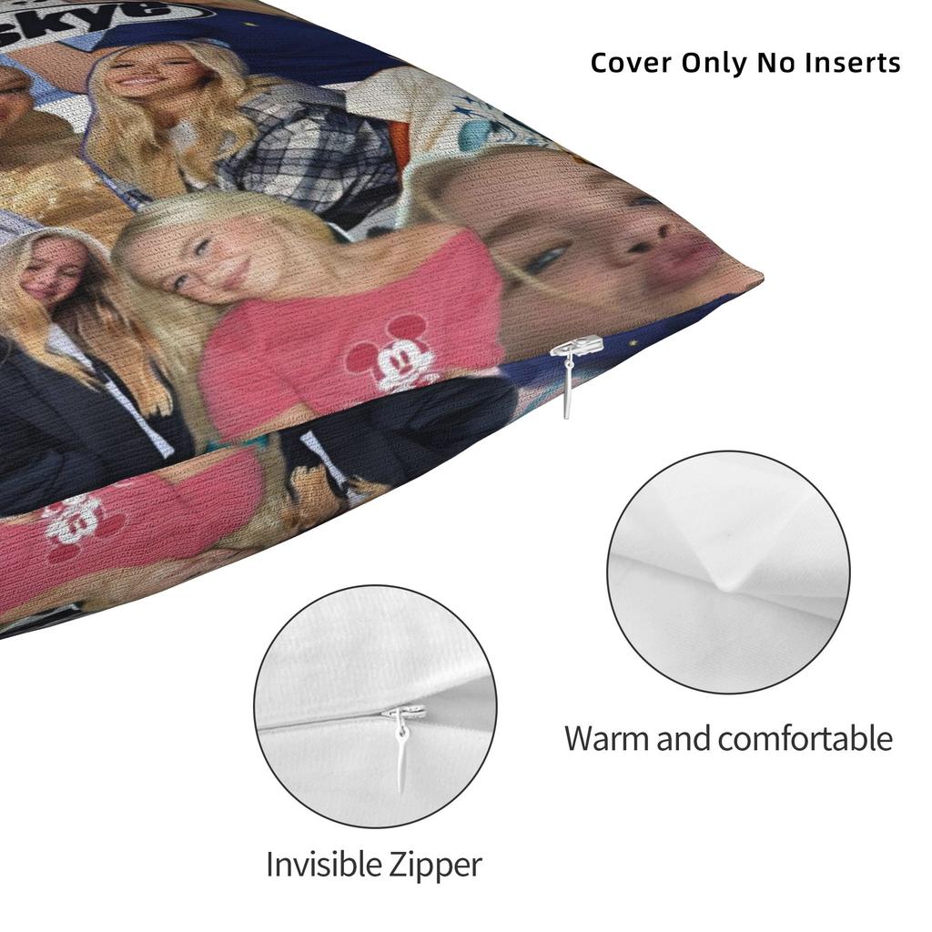 Freya Skye Singer Tour Pillowcases Merch Printed Cushion Cover Pillow Covers Home Decorations Square Multiple Sizes