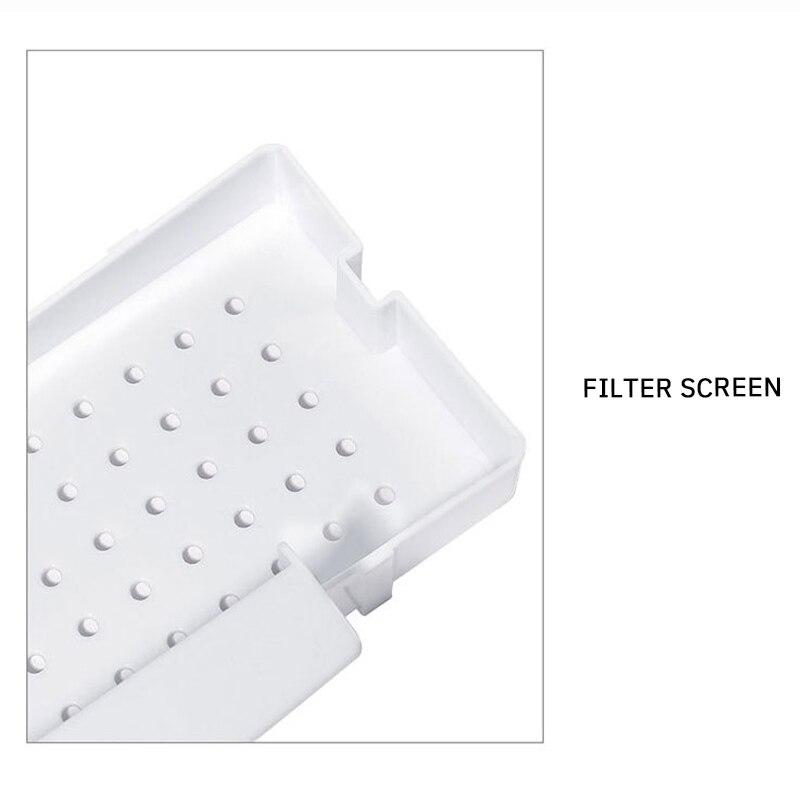 Manicure Tool Disinfection Box Hygienic Portable Alcohol Disinfection Filter Cleaning Box Cleaning Box Sterilization Box