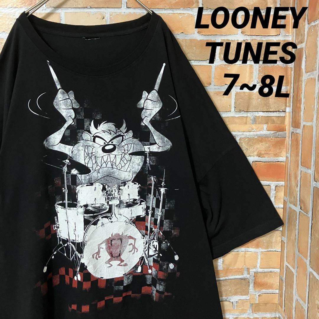 

[Б/У] Футболка с коротким рукавом LOONEY TUNES Тасманский дьявол из мультфильма аниме