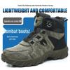 Steel Toe Lightweight High-Top Safety Boots - Anti-Smash, Anti-Puncture, Comfortable Ankle Support, Wear-Resistant Men's Work Shoes