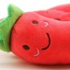Plush Chilli Dog Toy Squeaky Dog ??Chew Toy Interactive Soft Stuffed Pepper Teething Toy for Puppy Cat Teeth Cleaning Anxiety Relief