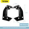 TESIN ABS Schwarz Auto Mittelkonsole Seite Griff Dekoration Abdeckung Aufkleber für Ford Bronco 2022 2023 Up Innenraum