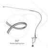 Adjustable USB Clip-on Desk Lamp Dimmable Gooseneck Desk Lamp Eye Care LED Lamp  Office
