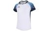 Badminton Collection T Shirts Women's Standard White Moderate Straight Fit AAYS058-1