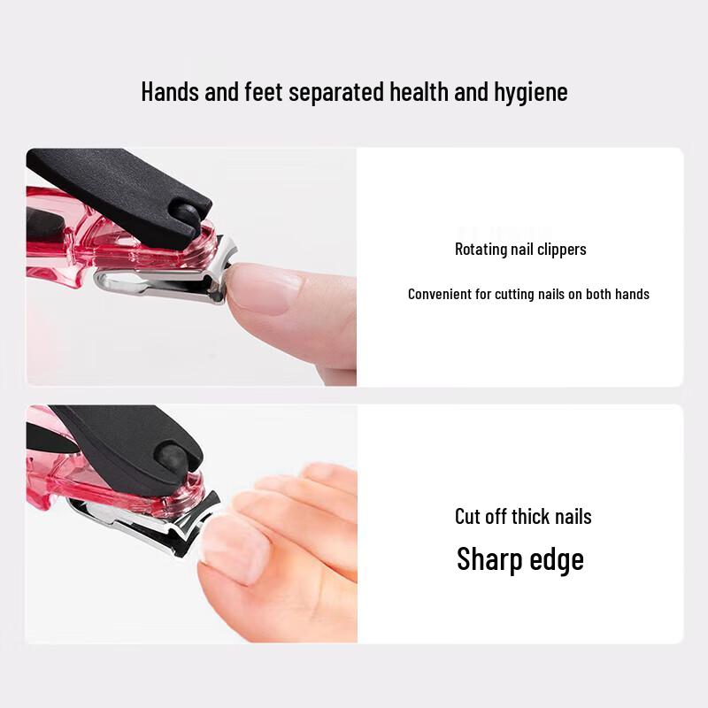 ZWILLING 360° Rotating Head Nail Clipper Set, 2-Piece