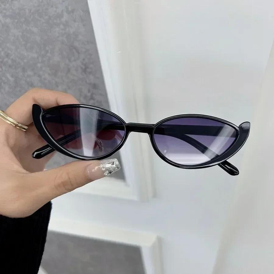 Ochelari de soare casual retro ochi de pisică femei bărbați vintage pătrați feminin masculin ochelari ramă mică modă