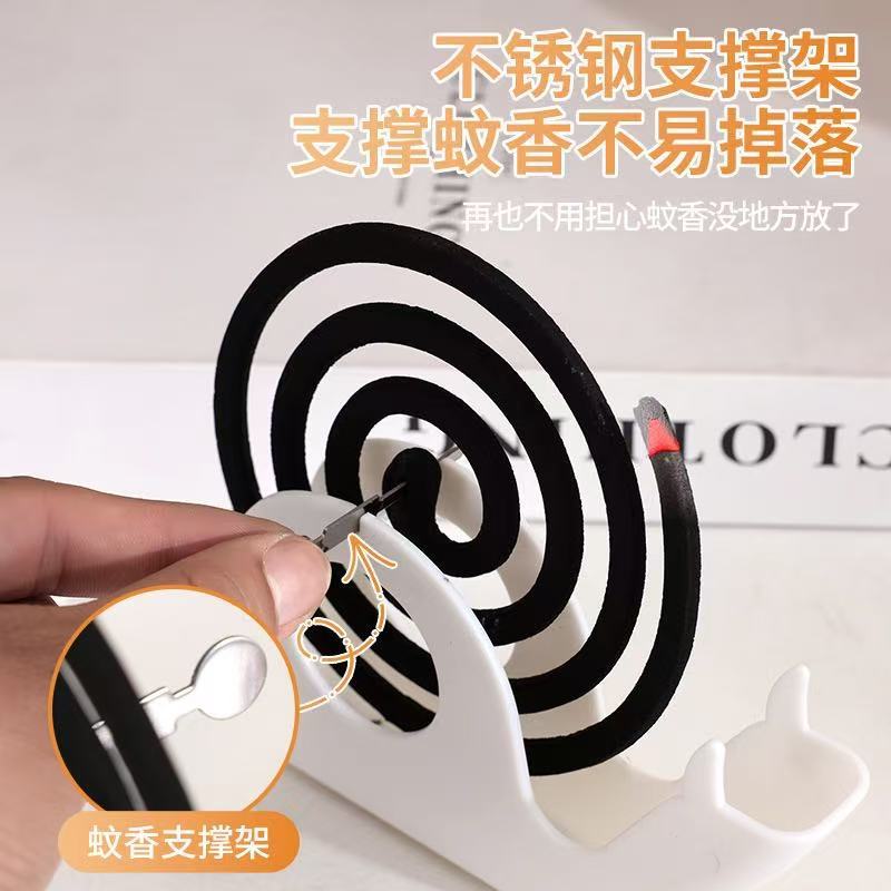 Snail Mosquito Coil Holder Creative Mosquito Incense Plate Household Anti Scalding Mosquito Coil Tray Desk Accessories