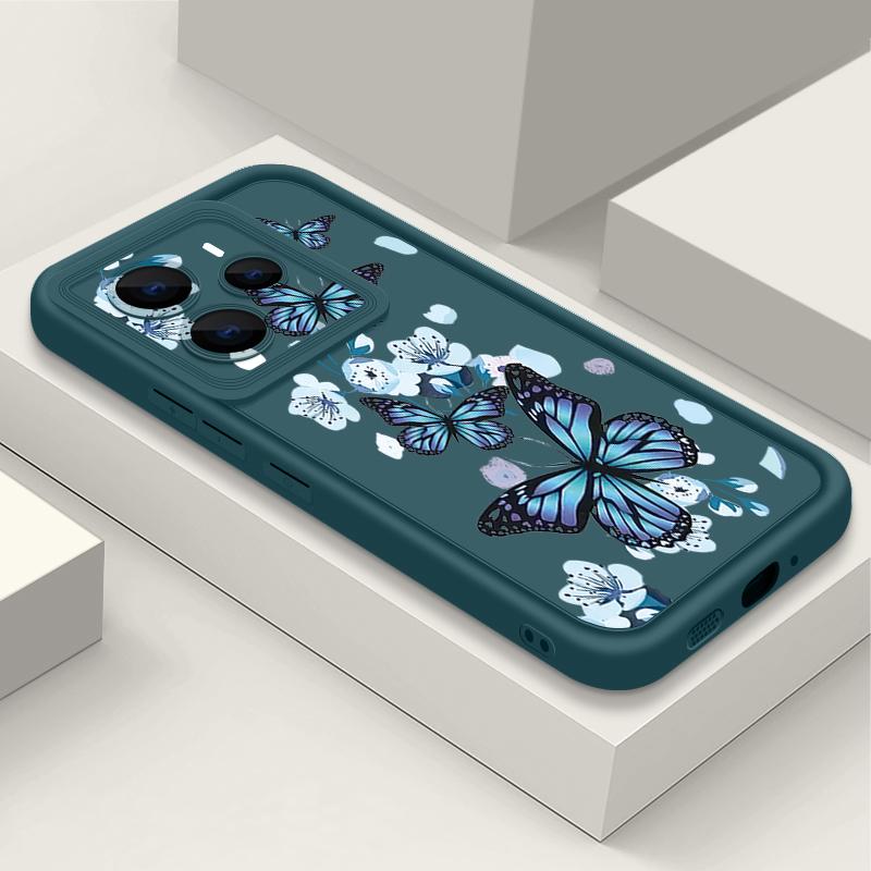 Black Butterfly Pattern TPU Phone Case For Xiaomi 14T Pro 13T Pro Shockproof Soft Silicone Back Cover Fundas For Xiaomi 14T 13T