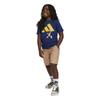 Adidas Disney Mickey Mouse Set for Dark Warm Yellow J140 T-shirt Kids, KRG47, Top Blue/Crew Yellow, Bottom Sandstone/Crew (JD4548)