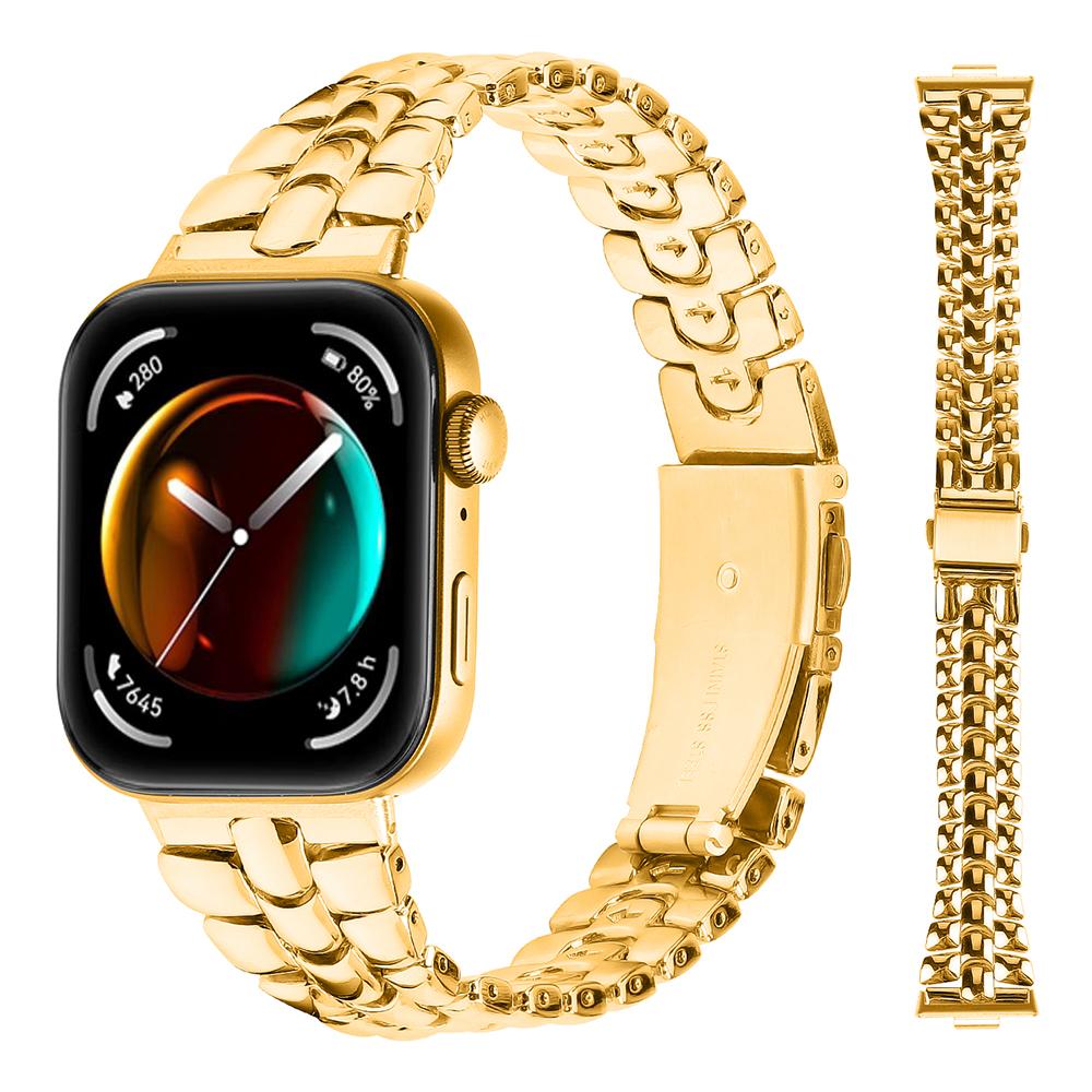 Für Huawei Watch Fit 3 Uhrenarmband Fischgräten-Design Armband