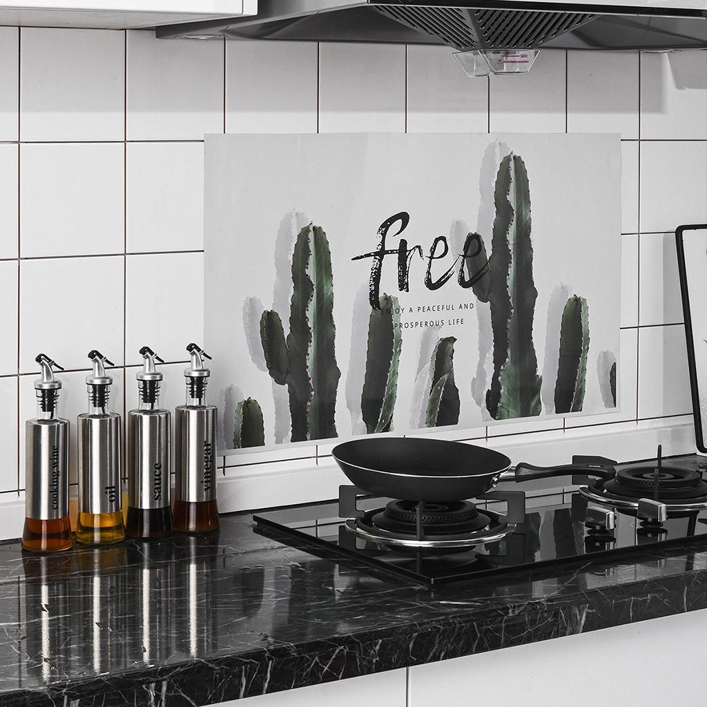 Buy Aluminum Foil Kitchen Cupboard Sticker Waterproof Self Adhesive