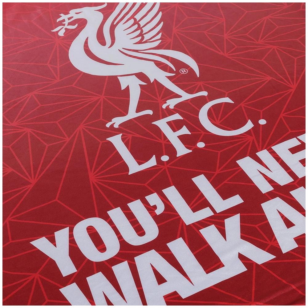 Liverpool FC Sherpa Slogan Blanket