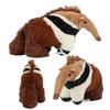 22cm Giant Anteater Plush Toys High Fidelity Simulation Soft Anteater Toys Cute Forest Ant Eater Enthusiasts Kids Birthday  Toys