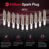 2314 Set Of 10 Iridium Spark Plugs For 2007-2011 Jeep Wrangler
