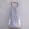 Fashionable Summer Canvas Apron: Breathable, Anti-Fouling, and Durable for Home and Kitchen