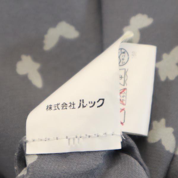 Tory Burch Silk Overall Handle Long Sleeve No Color Shirt 2 Gray Women Used