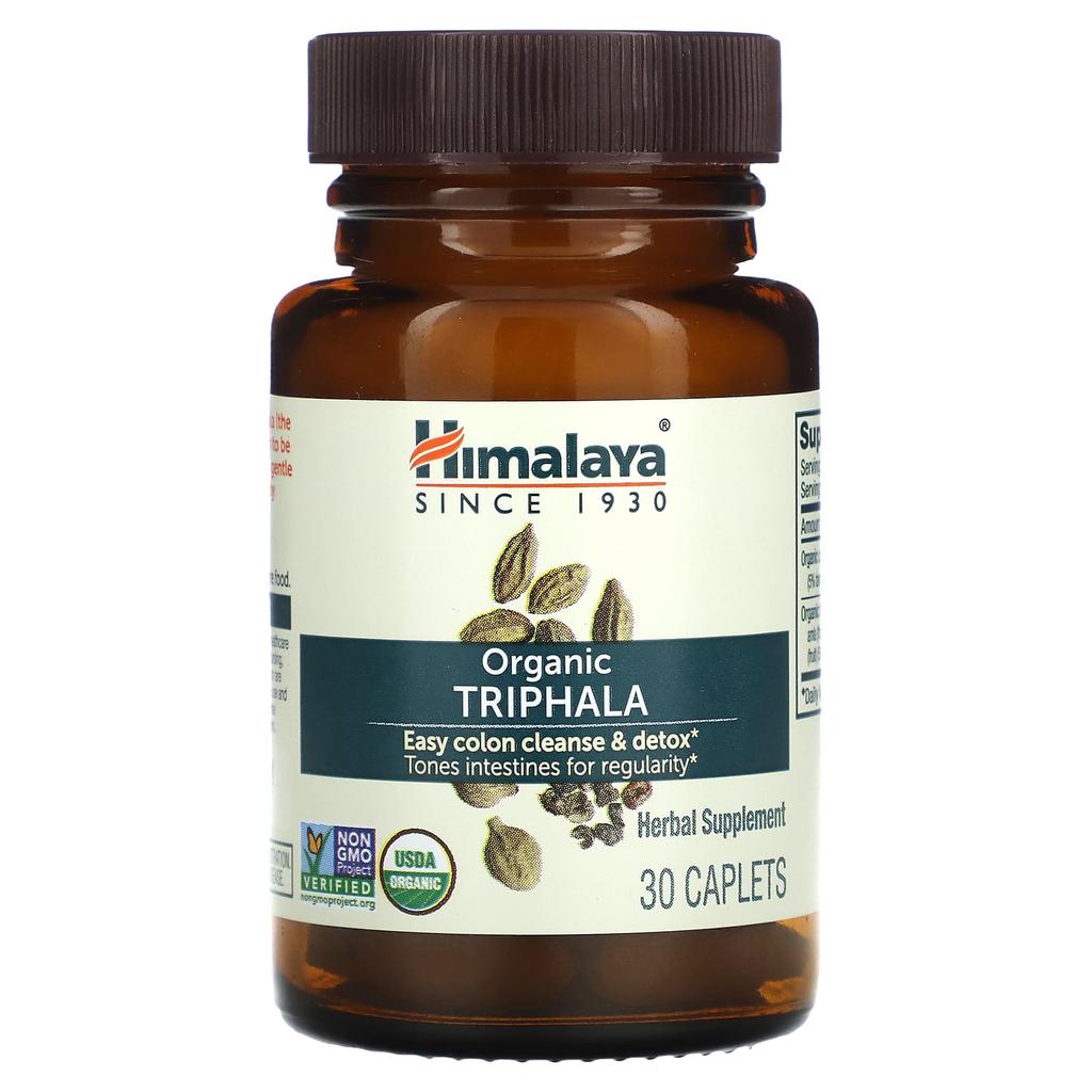 Organic Triphala, 30 Tablets