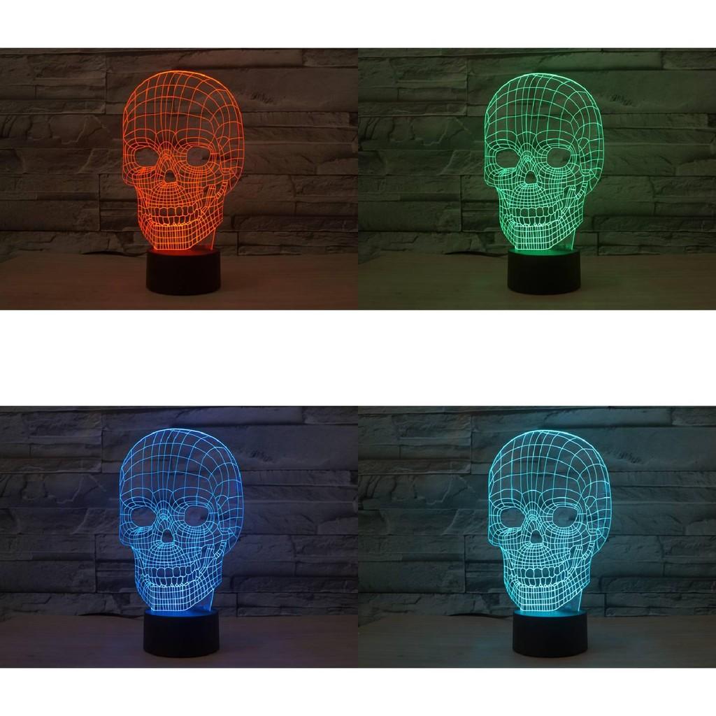 Creative 3d Touch Control Table Lamp Colorful Night Light Perfect Birthday Gift For Bedroom