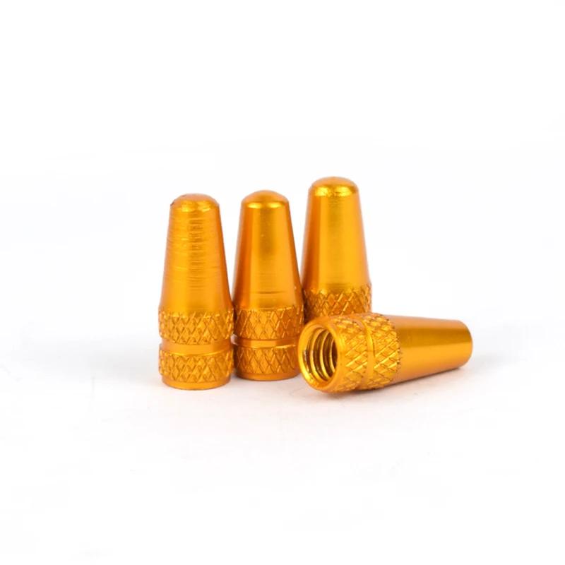 4/8pcs Aluminum Alloy Bicycle Tire Prest Valve Cap MTB Road Bike Covered Protector Road MTB Tyre Dustproof Bike Presta Valve