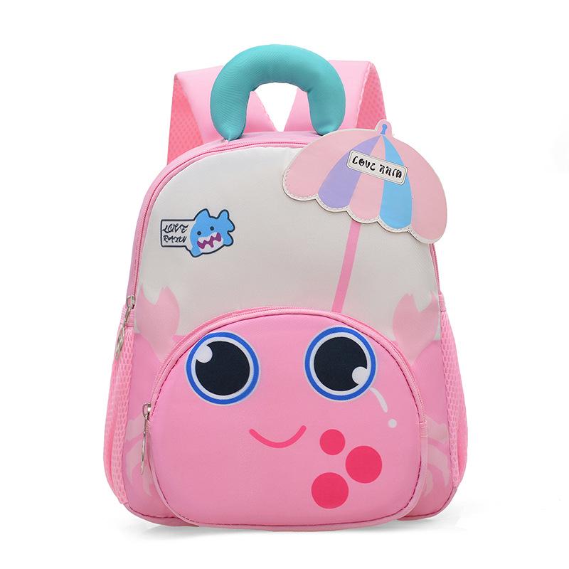 Kids' Cartoon Schoolbag - Cute, Large Capacity Backpack for Kindergarten & Primary School Boys and Girls