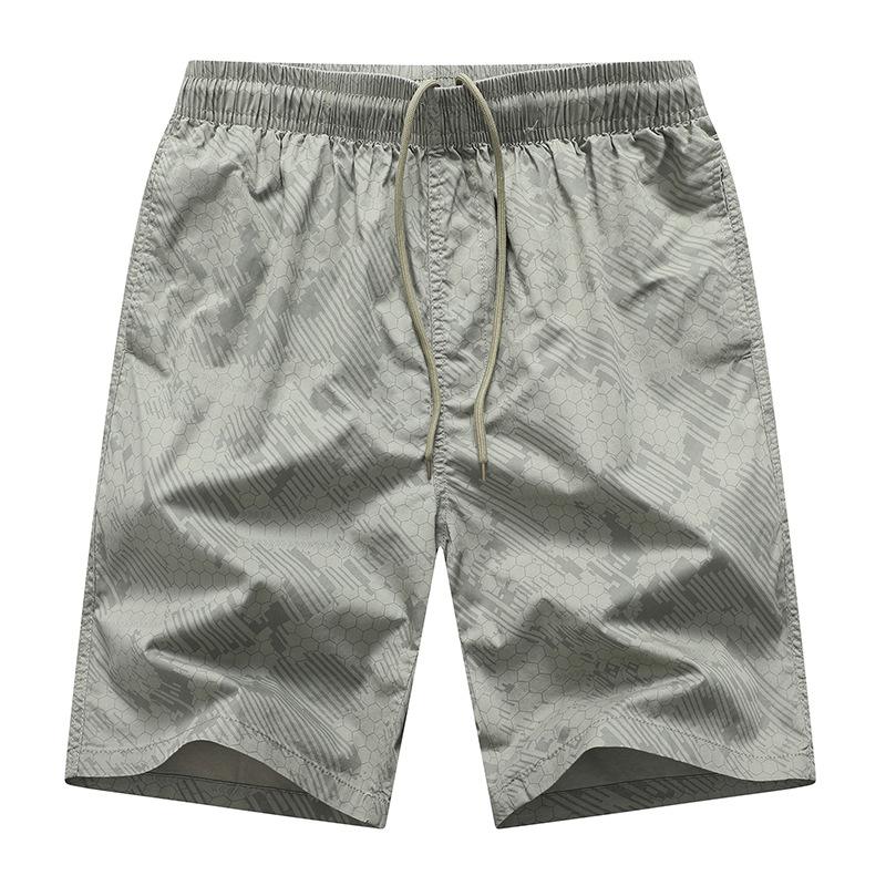 Summer Men's Casual Shorts, Sports Pants, Middle-aged Men's Plus Size Business Casual Five Quarter Shorts