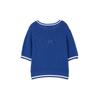 LAP Color Block Short Sleeve Knit As2kh466