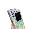 Samsung Galaxy Z Flip7 Gradient Magnetic Transparent Anti-Fall Folding Case