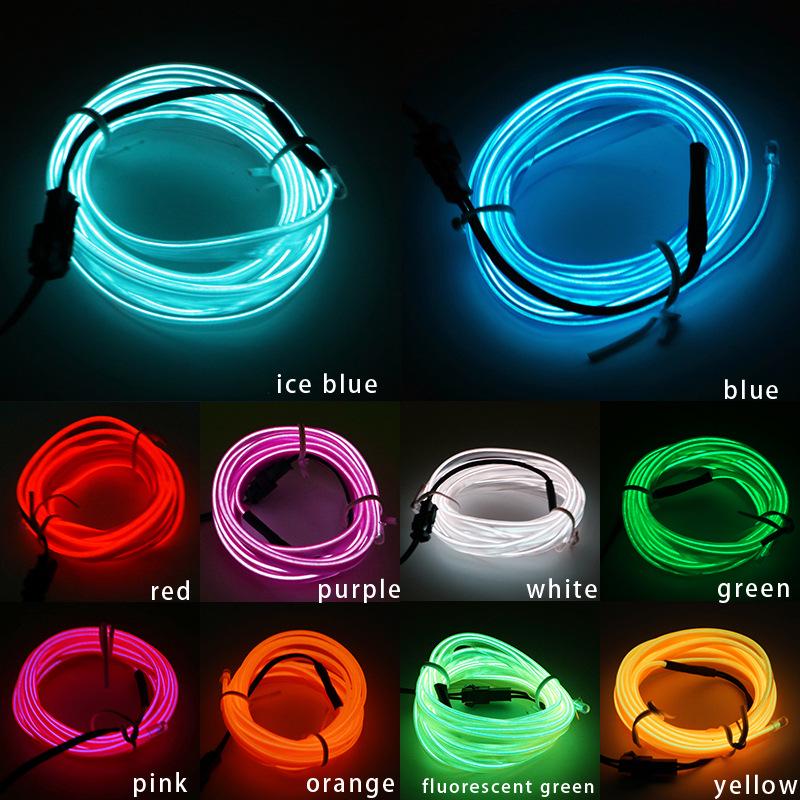 Cold Car Interior Ambient Light Strip - Rhythm Light, Universal Fit, No Installation Needed