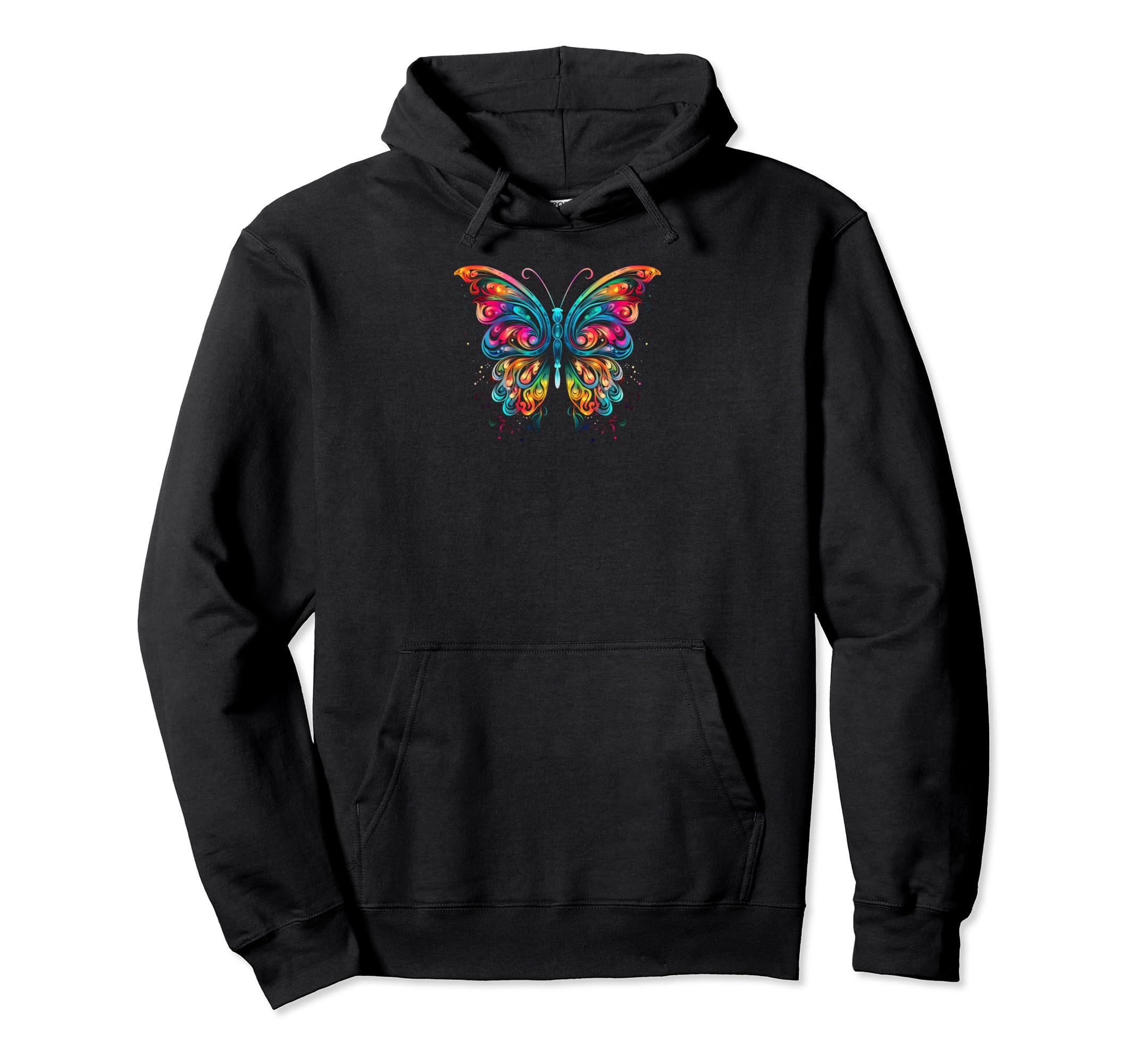 

Butterfly Art Hoodie чёрный