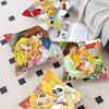 Anime C-Candy Candys Cushion Cover Soft Decorative Square Cushion Covers 45x45cm Pillowcases For Sofa Couch Bedroom