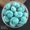 Colorful Ceramic Conch Shell Beads: Loose Snail Beads for Handmade DIY Jewelry and Accessories