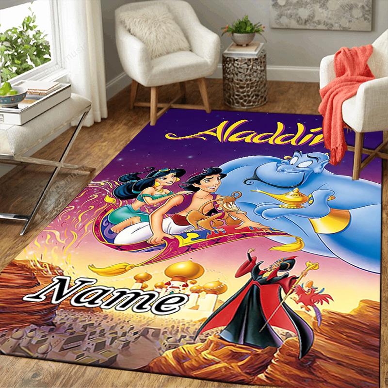 Custom 1Pc Aladdin'S Magical Adventure Rug Office Carpet Indoor Outdoor Entrance Doormat Nonslip Soft And Comfortable Living Room D916173