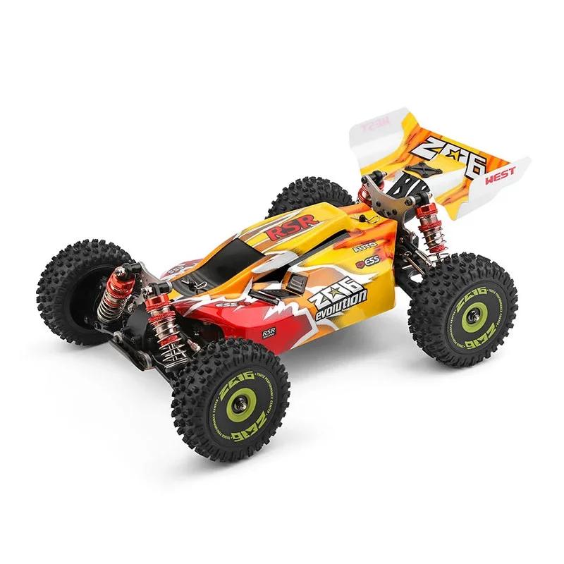 WLtoys 144010 75KM/H 2.4G RC Car Brushless 4WD Electric High Speed Off-Road Remote Control Drift Toys for Children Racing