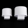 10pcs/set PVC Male Thread End Cap External Plug Tube Connector Plumbing Pipe Plug  Garden Irrigation