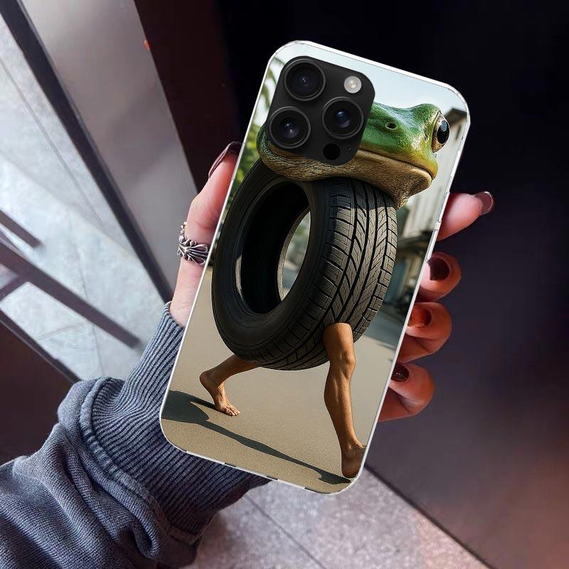 Italian Brainrot Animals Phone Case For iPhone 17 Air 16 15 Pro Max 14 Plus 13 Mini 12 11 Cover 7 8 SE Silicone Shell Print Fund