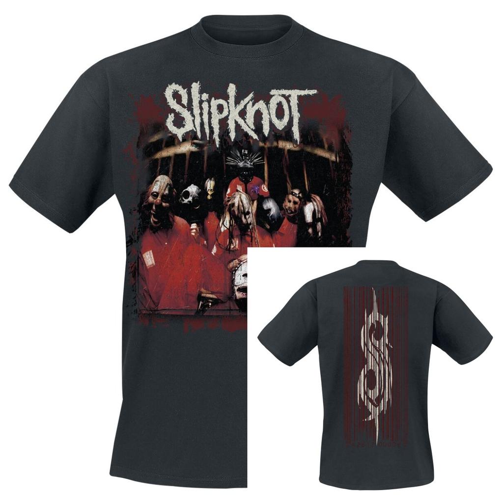 Fit Slipknot Graphic Cotton Band Tshirt Unisex Summer Short Sleeve Fashion Brand Tee Luxury Casual Vintage Tees