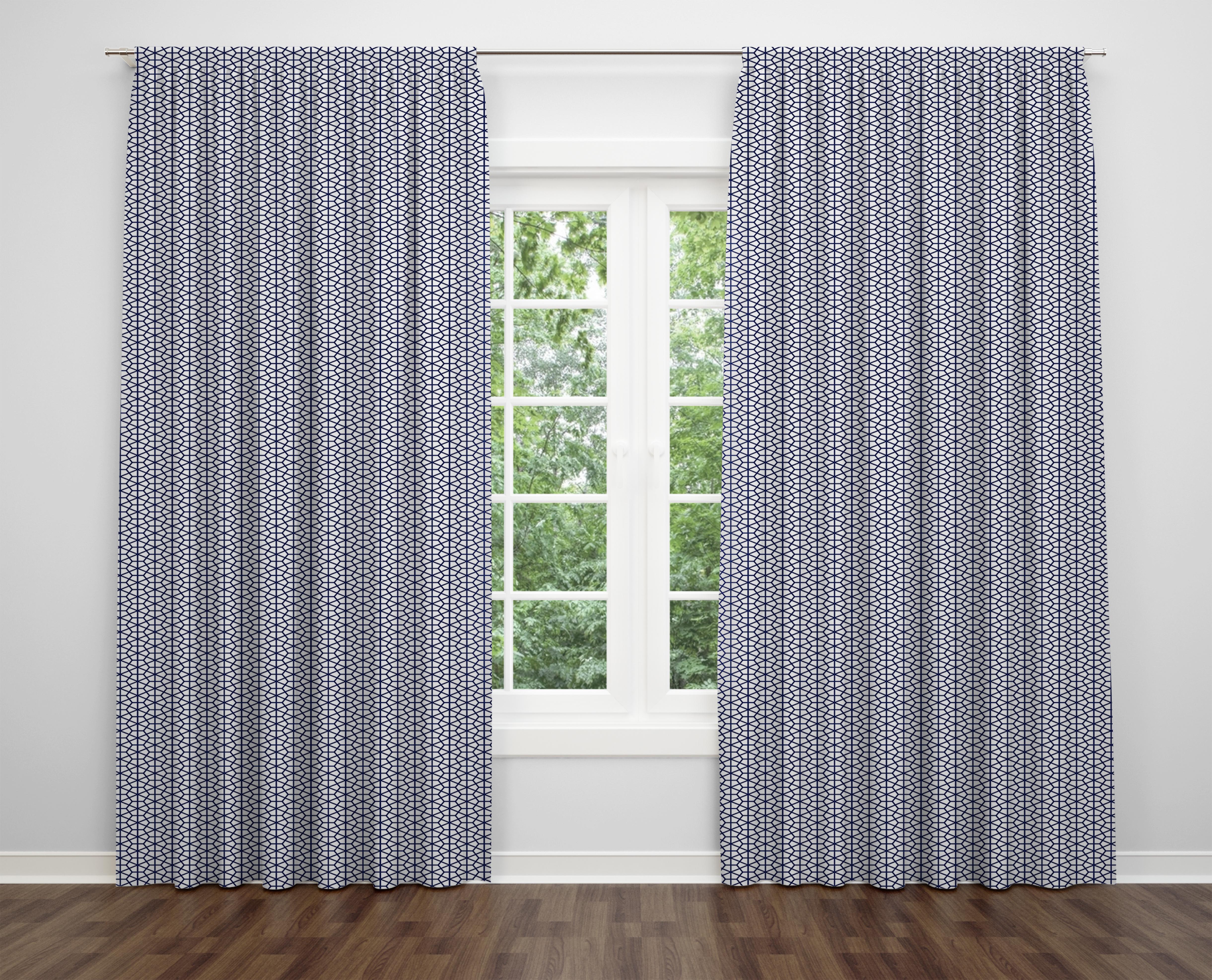 

Декоративний дизайн, високоякісна бавовняна тканина, ви можете вибрати одну або подвійну фіранку з крила 1 piece різнокольоровий