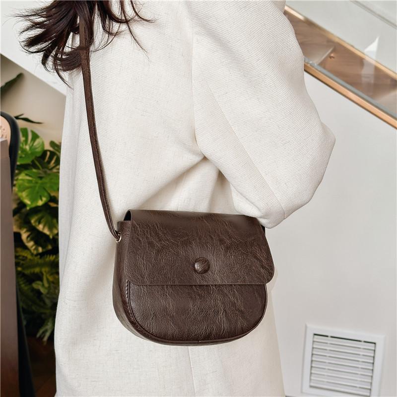 Urban Minimalist Style Pu Material Large Underarm Bag With Fashionable Stitching Details Black