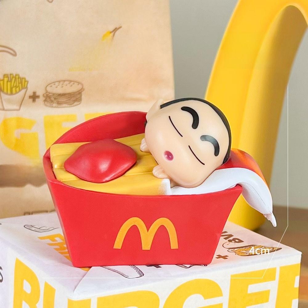 

Crayon Shinchan Pvc Action Figure With Assembly For Anime Fans And Collectors French Fries