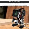 ROBOTOYS Robot Watch Saffiano Compatible with Apple Stand, Black, Watch, ASW-01-SF-BK