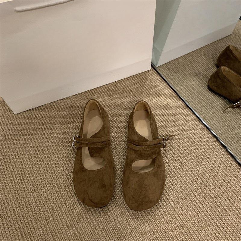 

Женские босоножки Birkenstocks на толстой подошве с круглым носком Mary Jane, туфли на шнуровке, туфли с мелким вырезом, низкие, на плоской подошве, бабушкины туфли 35 коричневый