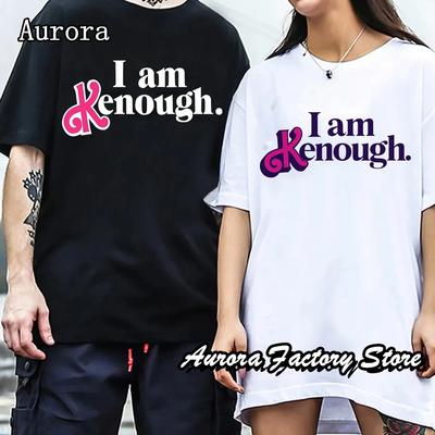 T-shirt en coton d'été pour hommes, hauts décontractés, t-shirts pour hommes, vêtements I Am Kenough, femmes Y2K, manches courtes, streetwear, couple, t-shirt Harajuku