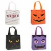 Trick Or Treat Non-Woven Treat Bags Pumpkin Kids Gifts Bag Shopping Halloweens Candy Bag  Children