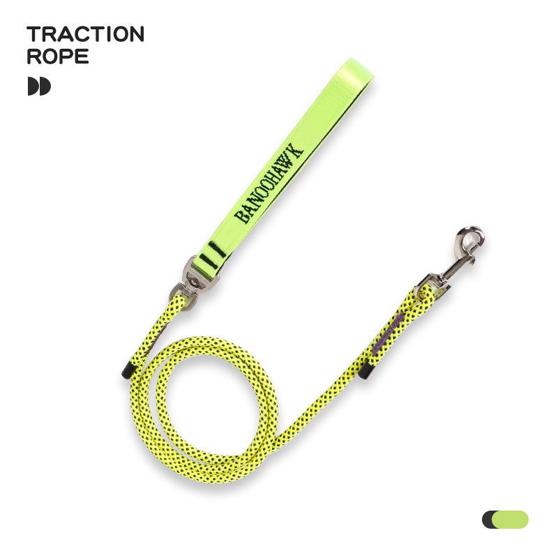Dog Leash Colorful 150cm Long Dog Leash Pet Chain Leashes for Dog Walking Comfortabe Handle Dogs Leashes Pet Supplies