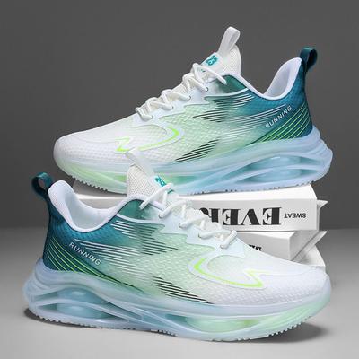Baskets Grande Taille Respirantes Chaussures Tendance Chaussures pour Homme Semelle Transparente Chaussures de Sport