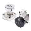 Zinc Alloy Drawer Combination Lock Luminous 3 Digital Code Password Locker Anti-Theft Home Security Wardrobe Code Lock Cabinet
