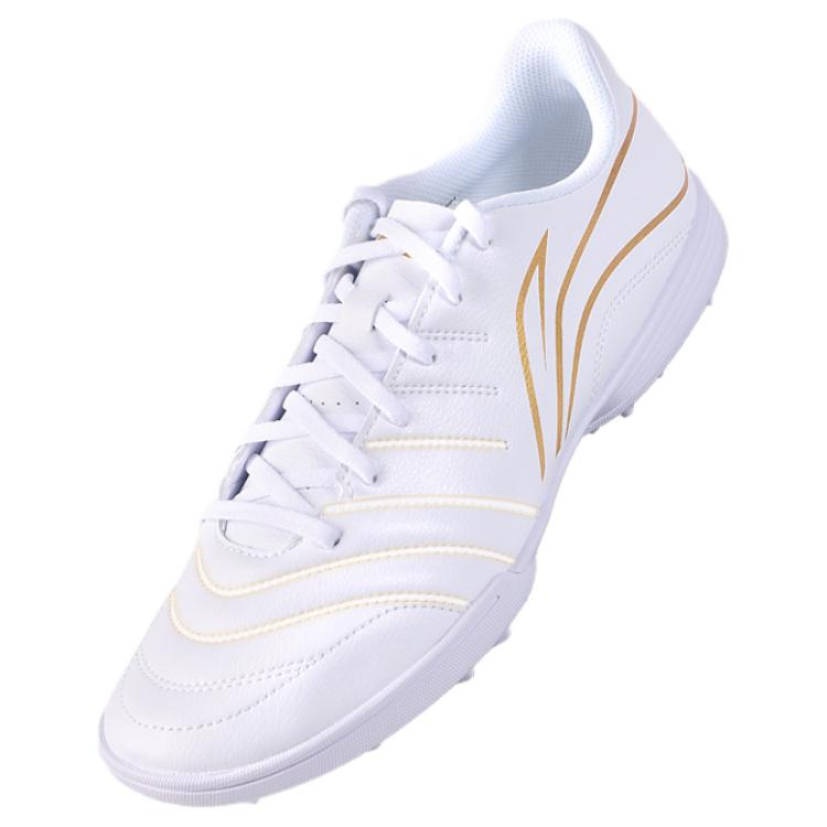 Li Ning Удобная повседневная TF (Резиновые шипы) Искусственный газон амортизирующие прочные футбольные бутсы унисекс футбольные бутсы платиновые YSTU039-4