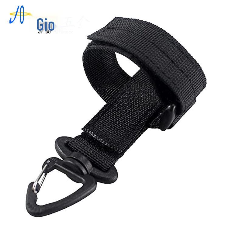 Multi-purpose Tactical Glove Hanger for Outdoor and Camping Gear Black