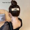 Woman Pearl Portable Hairclips Decoration Hairpin Fashion Hair Clip Hair-styling Wedding Birthday Headwear Accessory