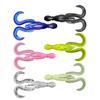 10Pcs 11CM/4.2G Luminous Soft Octopus Bait Colorful TPE Glow-in-the-dark Realistic Bionic Artificial Squid Lure Saltwater Freshwater Trolling